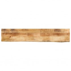 Sonata H Плот за маса, 160x40x3,8 см, жив ръб, грубо мангово дърво масив - Piese pentru mese