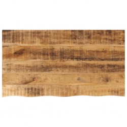 Sonata H Плот за маса, 120x60x3,8 см, жив ръб, грубо мангово дърво масив - Piese pentru mese