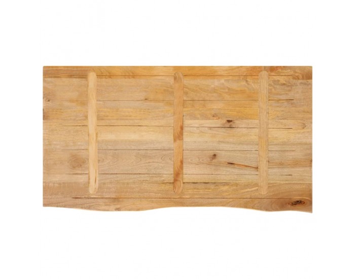 Sonata H Плот за маса, жив ръб, 100x60x2,5 см, масивно дърво манго