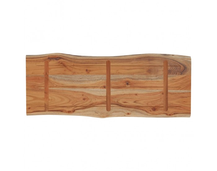 Sonata H Плот за маса, 80x40x2,5 см, правоъгълен, акация масив, жив ръб