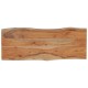 Sonata Blat masă 100x40x2,5 cm dreptunghiular lemn acacia margine vie