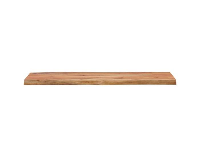 Sonata Blat masă 100x40x2,5 cm dreptunghiular lemn acacia margine vie
