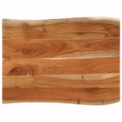 Sonata H Плот за маса, 90x60x2,5 см, правоъгълен, акация масив, жив ръб - Piese pentru mese