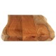 Sonata Blat masă 100x40x3,8 cm dreptunghiular lemn acacia margine vie