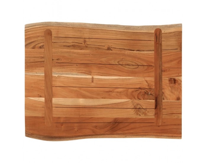 Sonata H Плот за маса, 80x60x3,8 см, правоъгълен, акация масив, жив ръб