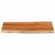 Sonata Blat masă, 110x60x3,8cm, dreptunghiular lemn acacia margine vie