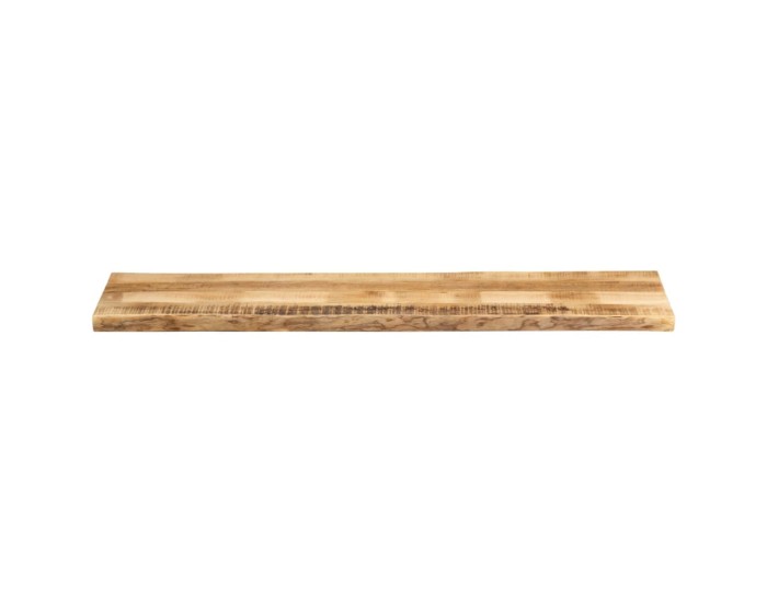 Sonata Blat de masă contur organic 180x40x3,8 cm lemn masiv mango brut