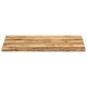 Sonata Blat de masă contur natural 100x60x3,8 cm lemn masiv mango brut