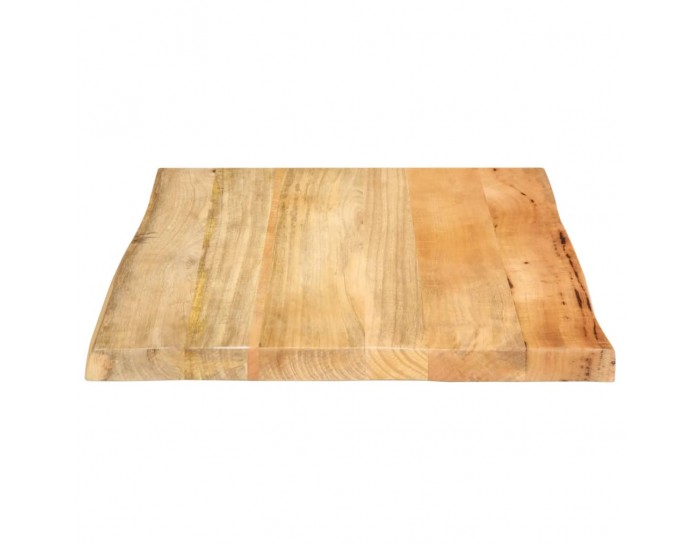 Sonata H Плот за маса, 60x60x2,5 см, жив ръб, масивно дърво манго