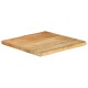 Sonata Blat Masa 80x80x2,5 cm Live Edge Lemn Masiv Mango