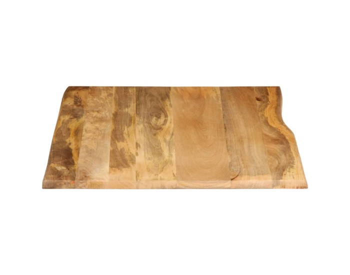 Sonata Blat masă cu margini, 110x80x2,5 cm, lemn masiv mango