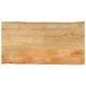 Sonata Blat masă cu margini, 120x60x3,8 cm, lemn masiv mango