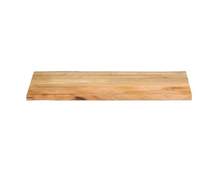 Sonata Blat masă cu margini, 120x60x3,8 cm, lemn masiv mango