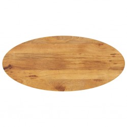 Sonata H Плот за маса, 110x50x2,5 см, овален, масивно дърво манго - Piese pentru mese