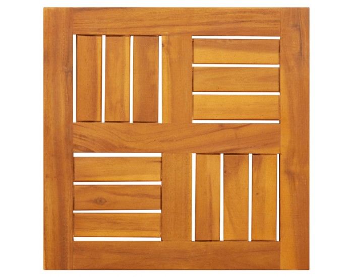 Sonata H Плот за маса, 40x40x2 см, квадратен, акациево дърво масив