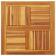 Sonata H Плот за маса, 60x60x2 см, квадратен, акациево дърво масив