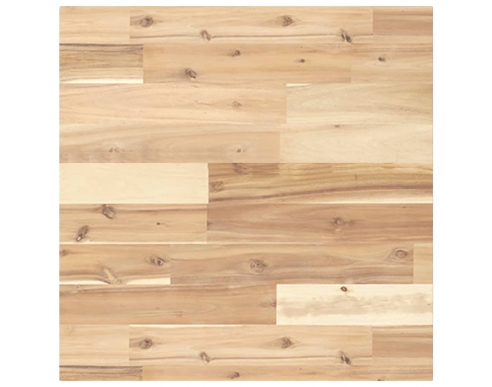 Sonata H Плот за маса квадратен 50x50x2 см масивна акация