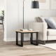 Sonata H Плот за маса квадратен 50x50x2 см масивна акация