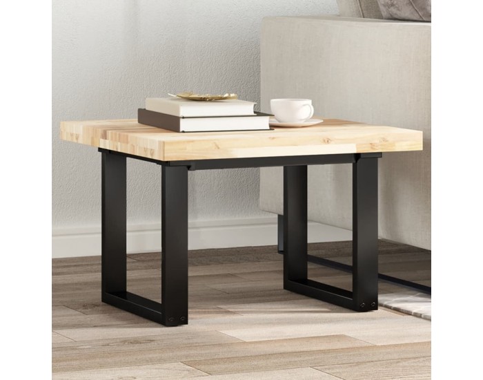 Sonata H Плот за маса квадратен 60x60x4 см масивна акация