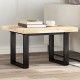 Sonata H Плот за маса квадратен 60x60x4 см масивна акация