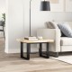 Sonata H Плот за маса квадратен 60x60x4 см масивна акация