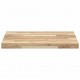 Sonata H Плот за маса квадратен 60x60x4 см масивна акация