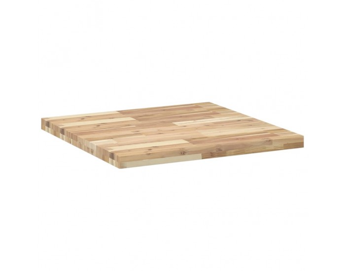 Sonata H Плот за маса квадратен 70x70x4 см масивна акация