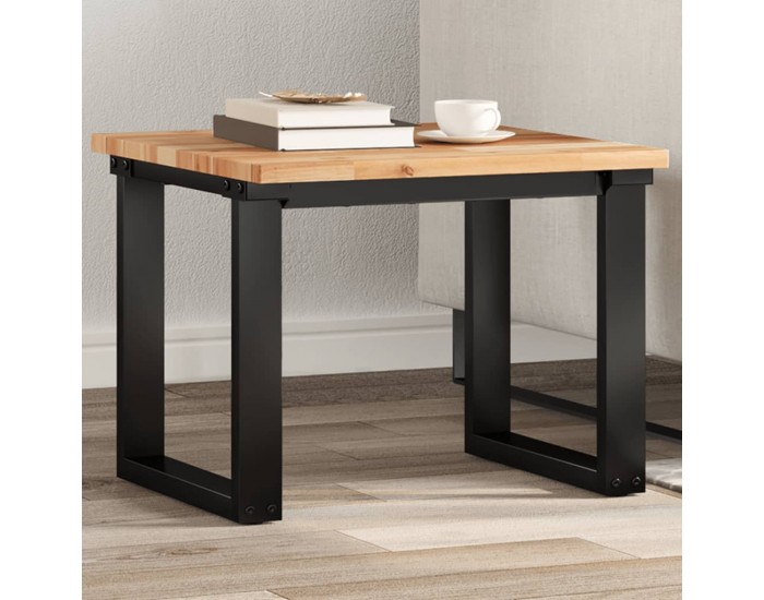 Sonata H Плот за маса квадратен 50x50x2 см масивна акация