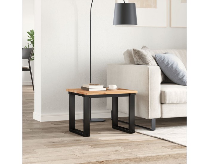 Sonata H Плот за маса квадратен 50x50x2 см масивна акация