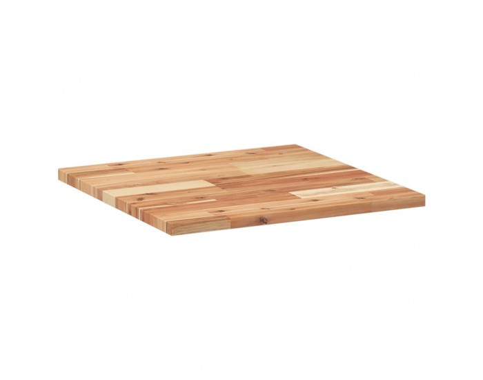 Sonata H Плот за маса квадратен 50x50x2 см масивна акация