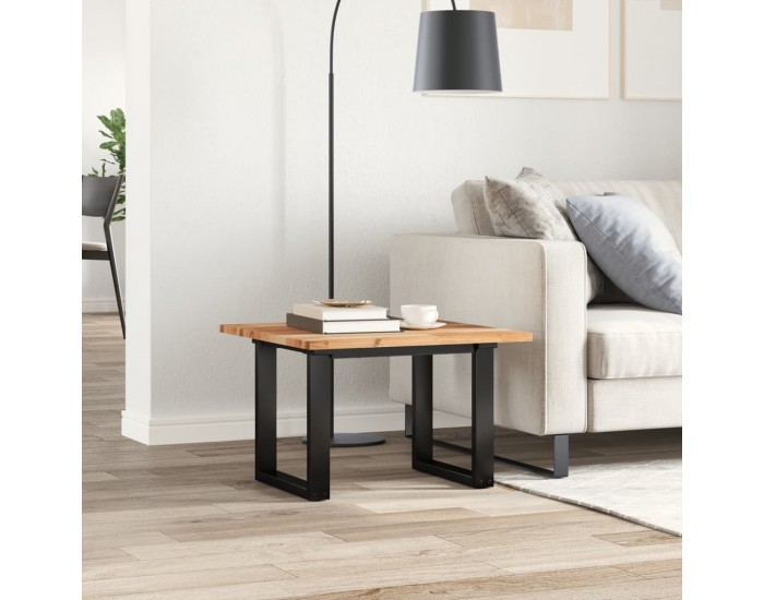 Sonata H Плот за маса квадратен 60x60x2 см масивна акация