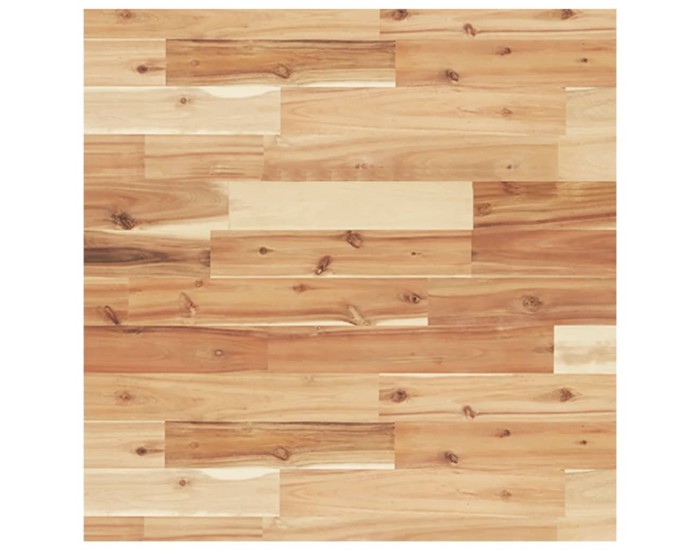 Sonata H Плот за маса квадратен 60x60x2 см масивна акация