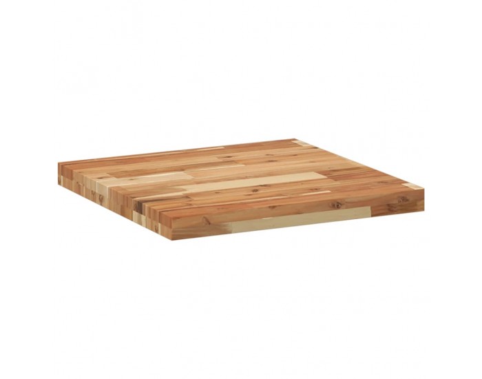 Sonata H Плот за маса квадратен 50x50x4 см масивна акация