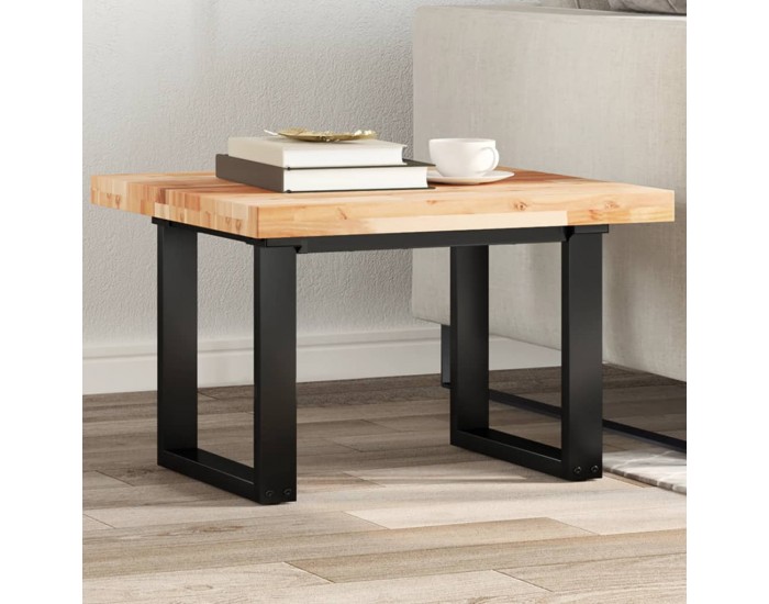Sonata H Плот за маса квадратен 60x60x4 см масивна акация