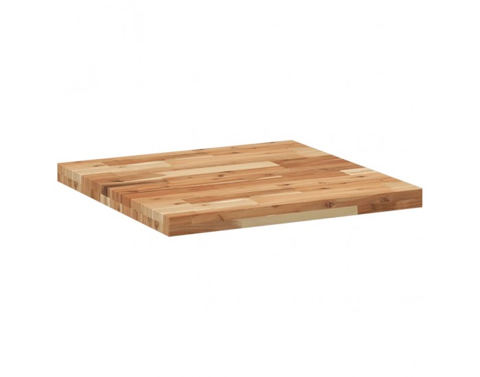 Sonata H Плот за маса квадратен 60x60x4 см масивна акация
