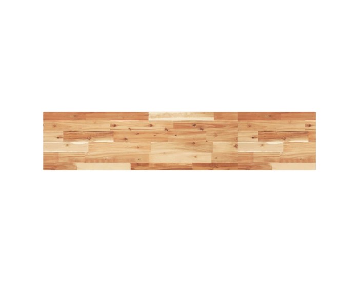 Sonata Blat de masă, 140x30x2 cm, dreptunghiular, lemn masiv de acacia