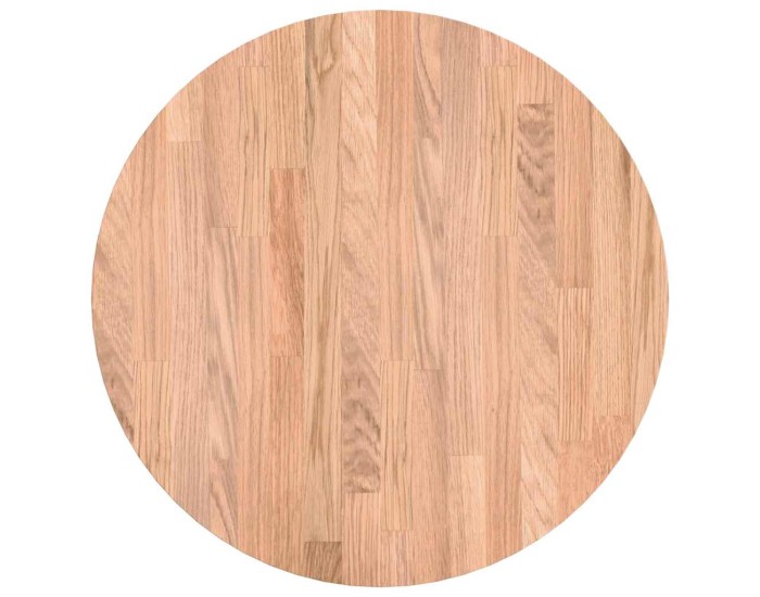 Sonata Placă de masă Ø 50 x 2,5 cm Rotund Lemn de stejar masiv