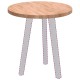 Sonata Placă de masă Ø 50 x 2,5 cm Rotund Lemn de stejar masiv