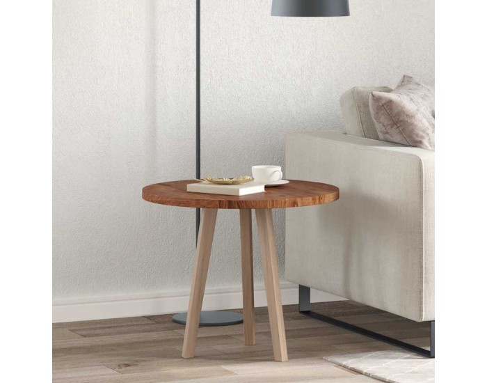Sonata Placă de masă Ø 60 x 2,5 cm Rotund Lemn de stejar masiv
