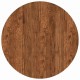 Sonata H Топ за маса Тъмнокафяв Ø 80 x 2.5 cm Солидно дъбово дърво