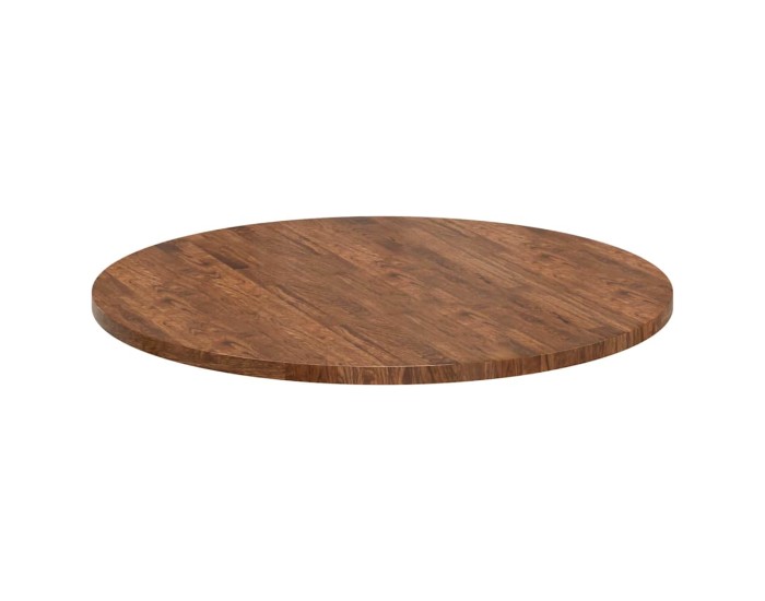 Sonata Placă de masă Ø 90 x 2,5 cm Rotund Lemn de stejar masiv