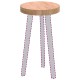Sonata Placă de masă Ø 30 x 4 cm Rotund Lemn de stejar masiv
