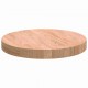 Sonata H Топ за маса Светлокафяво Ø 40 x 4 cm Солидно дъбово дърво
