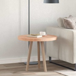 Sonata H Топ за маса Светлокафяво Ø 60 x 4 cm Солидно дъбово дърво - Piese pentru mese