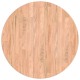 Sonata Placă de masă Ø 60 x 4 cm Rotund Lemn de stejar masiv