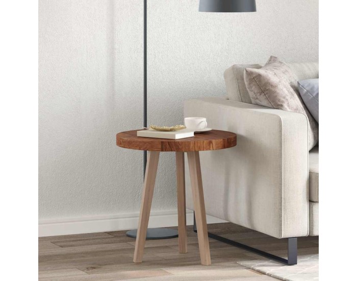 Sonata Placă de masă Ø 50 x 4 cm Rotund Lemn de stejar masiv
