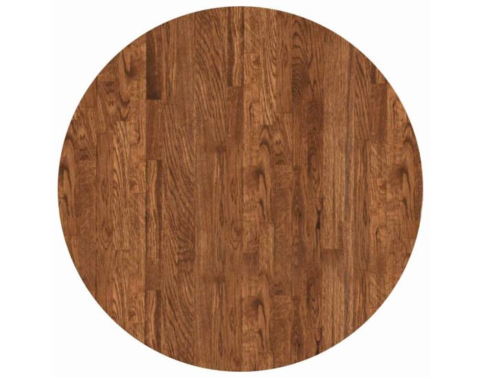 Sonata Placă de masă Ø 70 x 4 cm Rotund Lemn de stejar masiv
