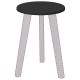 Sonata Placă de masă Ø 30 x 1,5 cm Rotund Lemn prelucrat Negru