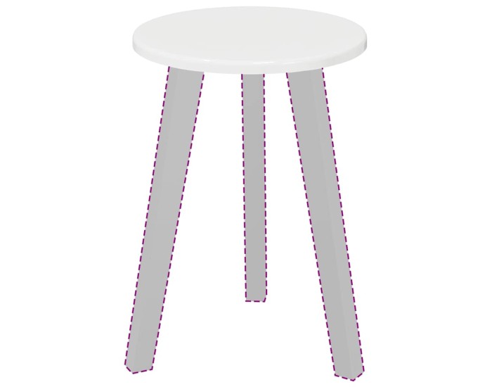 Sonata Placă de masă Ø 30 x 1,5 cm Rotund Lemn prelucrat