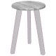Sonata Placă de masă Ø 30 x 1,5 cm Rotund Lemn prelucrat Sonoma gri